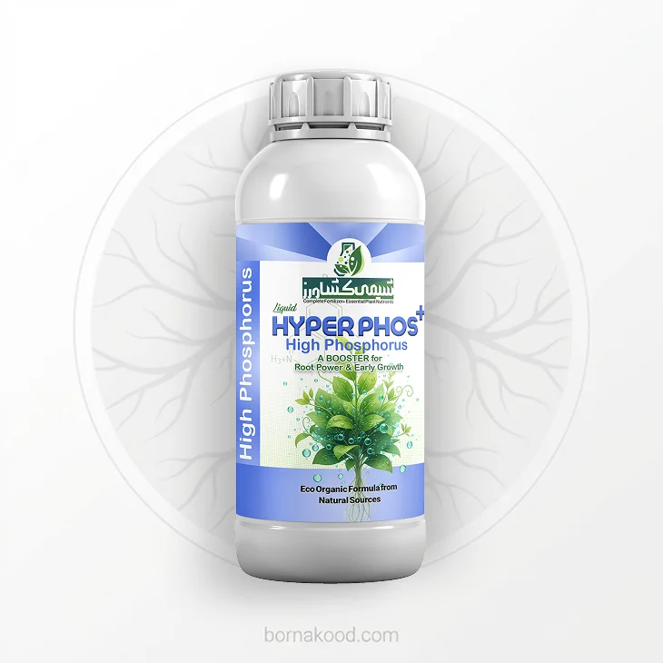 Hyperphos-1Liter کود مایع فسفر بالا حجم 1 لیتر - برناکود