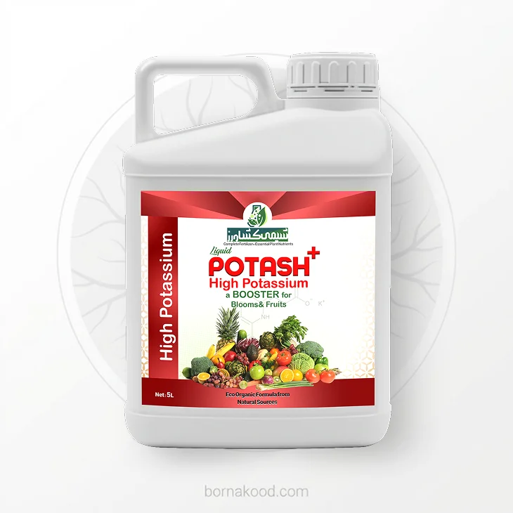 Potash-5Liter کود مایع پتاس بالا حجم 5 لیتر - برناکود